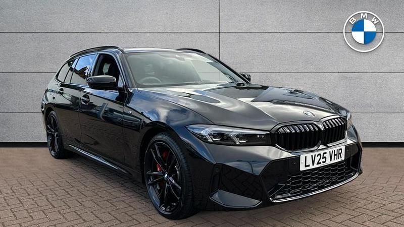 Black Used 2025 BMW 320 M Sport Estate | £38,290 (Expensive) - Image 1/4