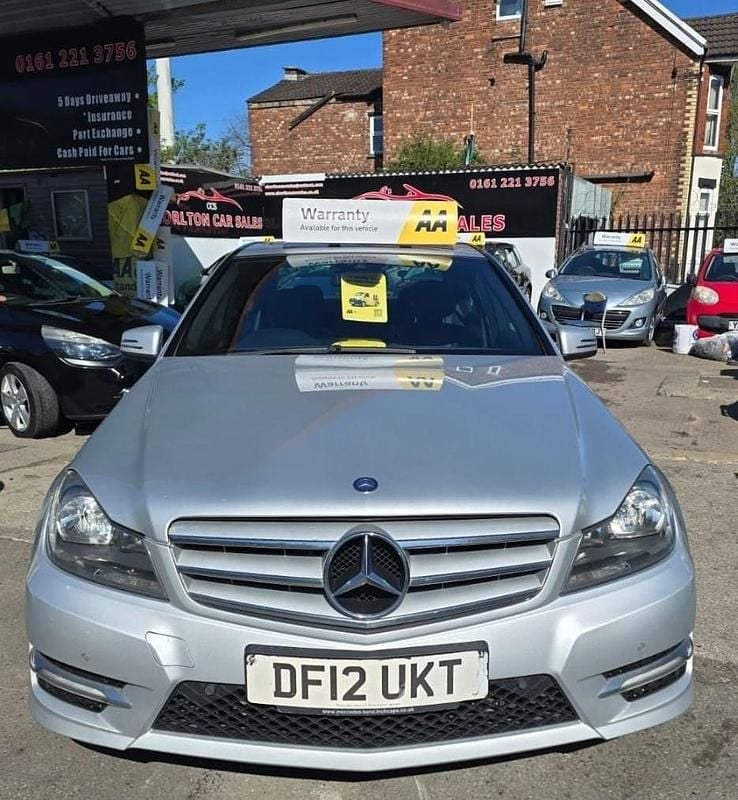 Used Mercedes C220 AMG 2012 Silver Sedan