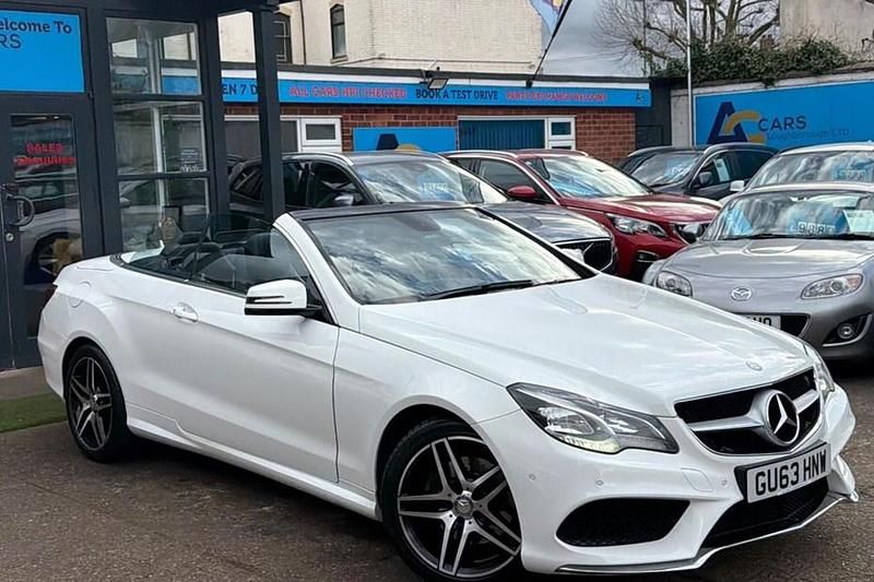 Used Mercedes E350 AMG 2013 White Cabriolet