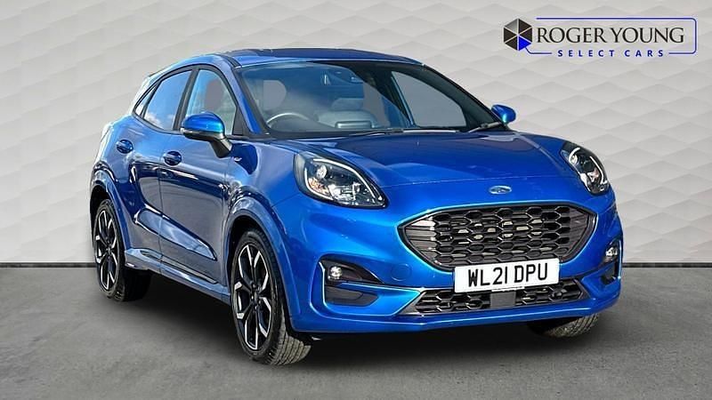 Used Ford Puma ST-Line X 2021 Blue Hatchback