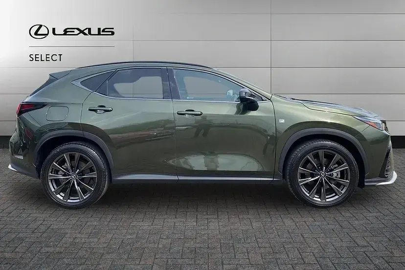 Used Lexus NX450h+ Sport Line 302 HP (222 kW) 2024 Terrane khaki SUV