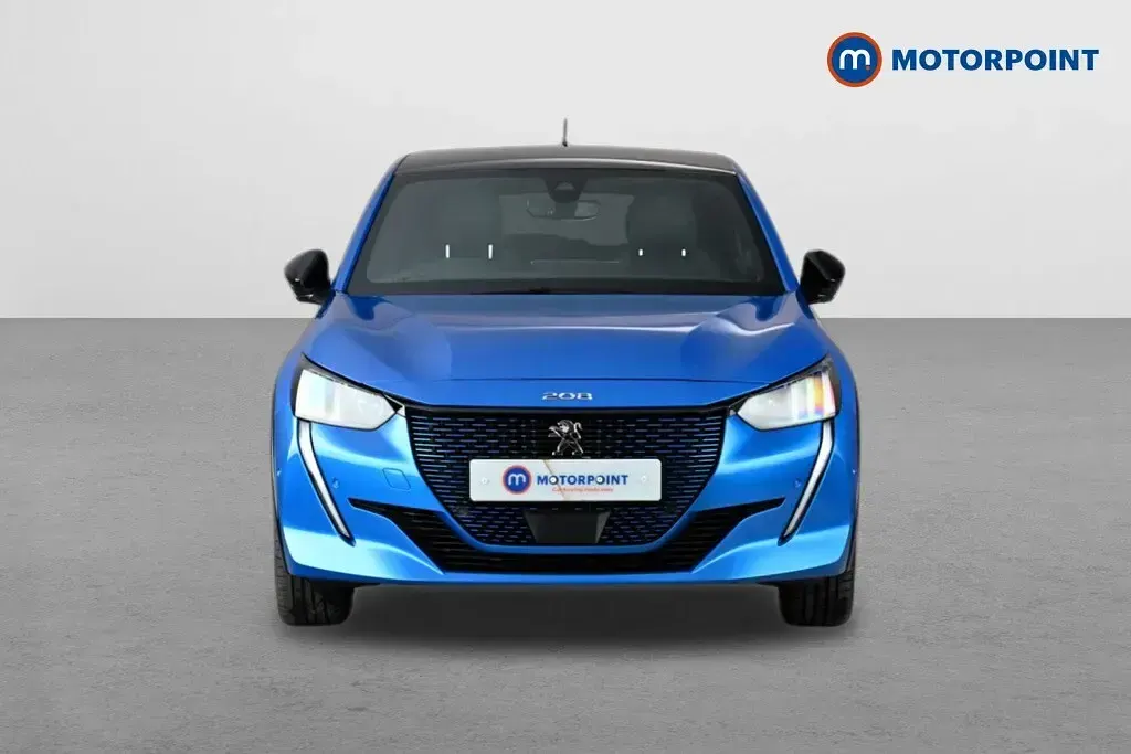 Used Peugeot e-208 GTi 100 kW (136 HP) 2021 Blue Hatchback