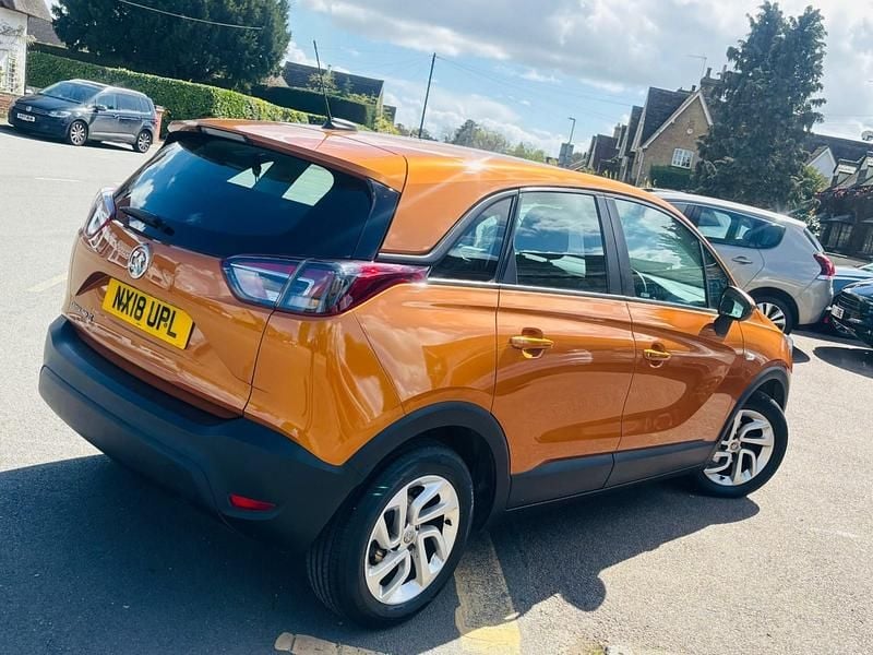 Used Vauxhall Crossland X 81 HP (59 kW) 2018 Orange SUV