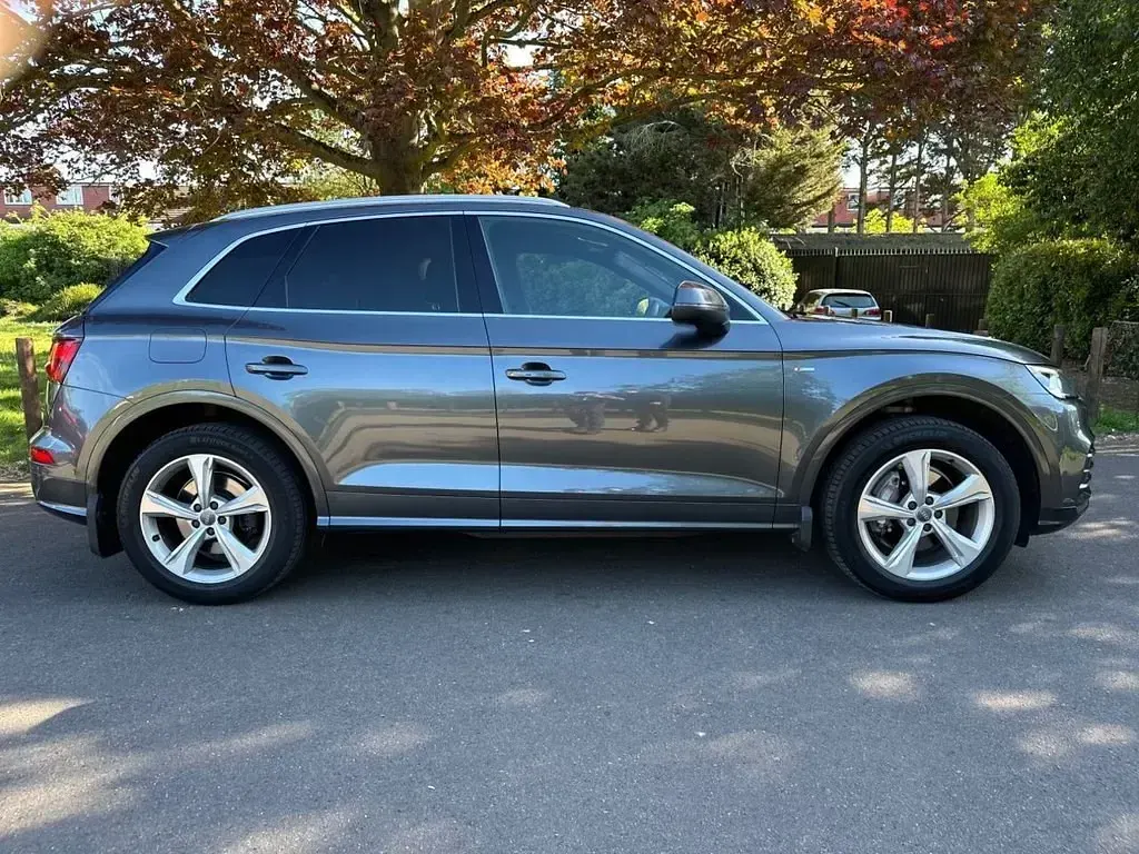 Begagnad Audi Q5 S-Line 190 HK (139 kW) 2017 Grå SUV