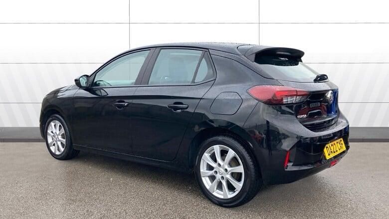 Used Vauxhall Corsa Edition 75 HP (55 kW) 2022 Black Hatchback