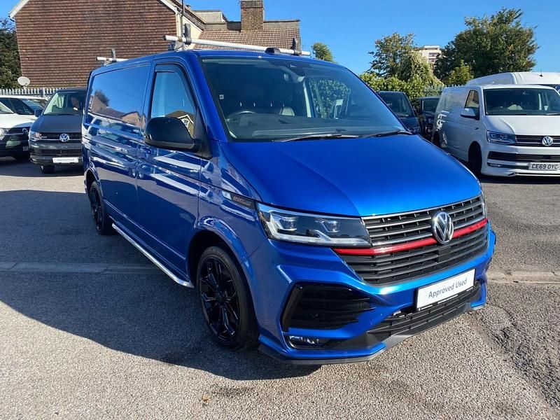 Blue Used 2022 VW T6.1 Sportline Van | £33,994 (A bit pricey) - Image 1/4