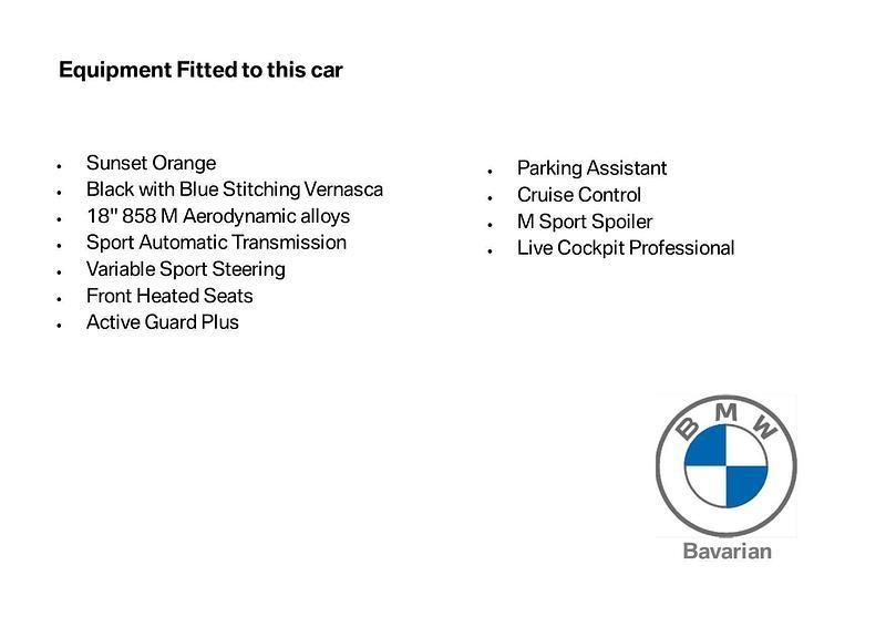 Orange Used 2022 BMW 420 Gran Coupé M Sport Coupe | £27,995 (Fair price) - Image 1/1