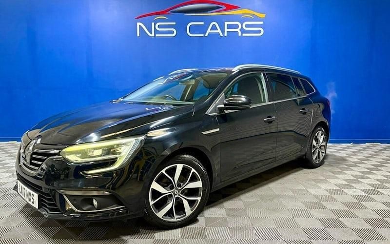 Black Used 2017 Renault Mégane GrandTour Dynamique Estate | £6,250 (A bit pricey) - Image 1/4