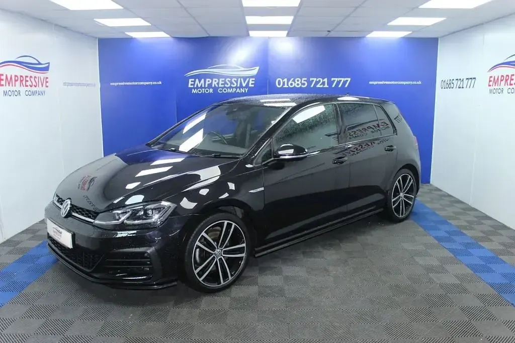 Second-hand VW Golf VII GTD 184 CP (135 kW) 2019 Negru Hatchback