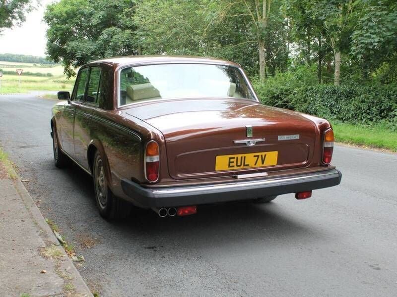 Used Rolls Royce Silver Shadow 200 HP (147 kW) 1980 Brown Sedan