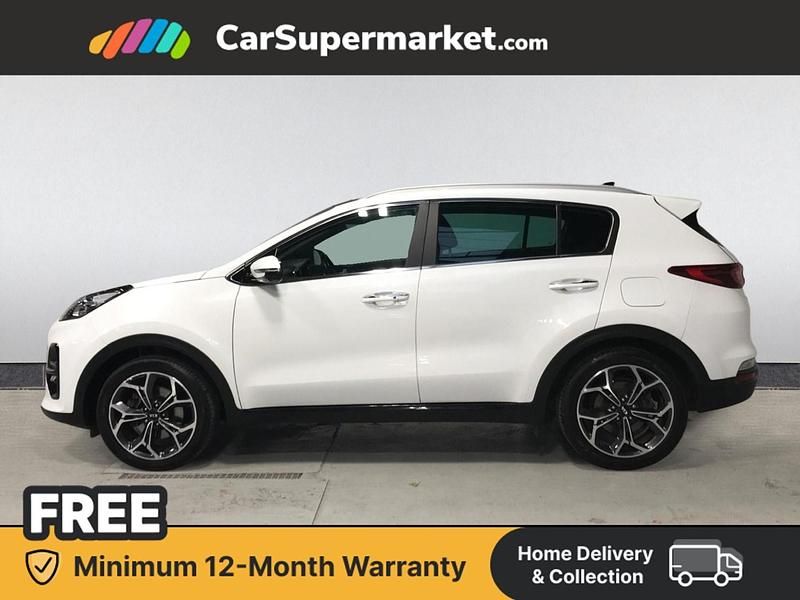 Used Kia Sportage GT-Line S 136 HP (100 kW) 2021 White SUV