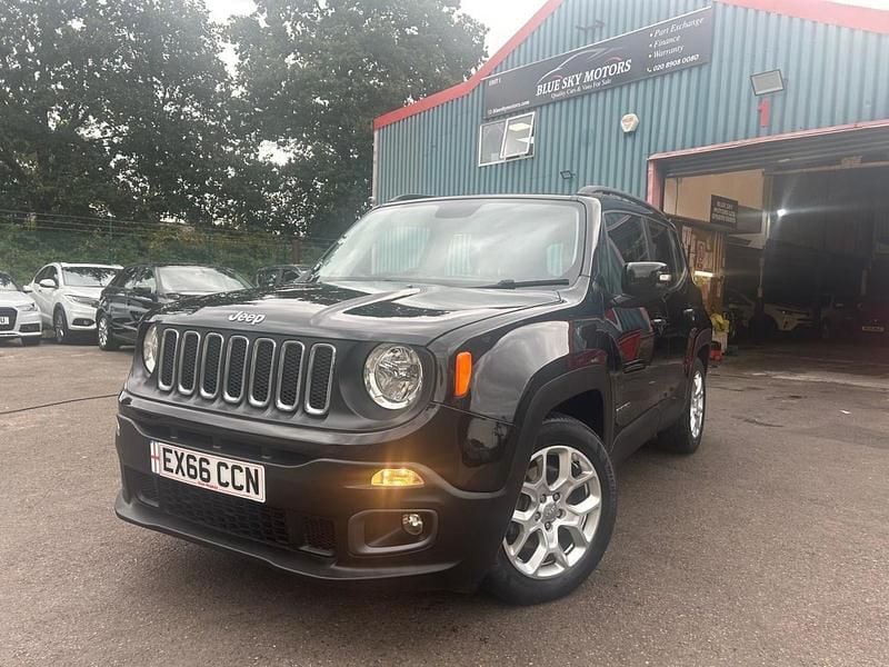Black Used 2016 Jeep Renegade Longitude SUV | £6,990 (Fair price) - Image 1/4