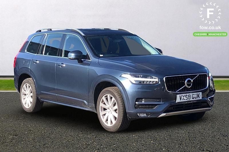 Blue Used 2018 Volvo XC90 Momentum SUV | £28,299 (Good price) - Image 1/3