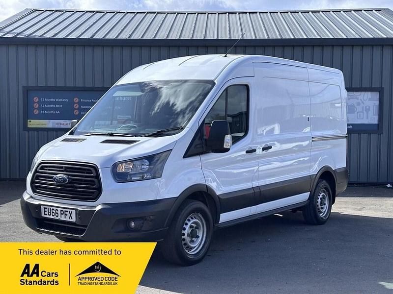 Used Ford Transit 130 HP (95 kW) 2016 White Van