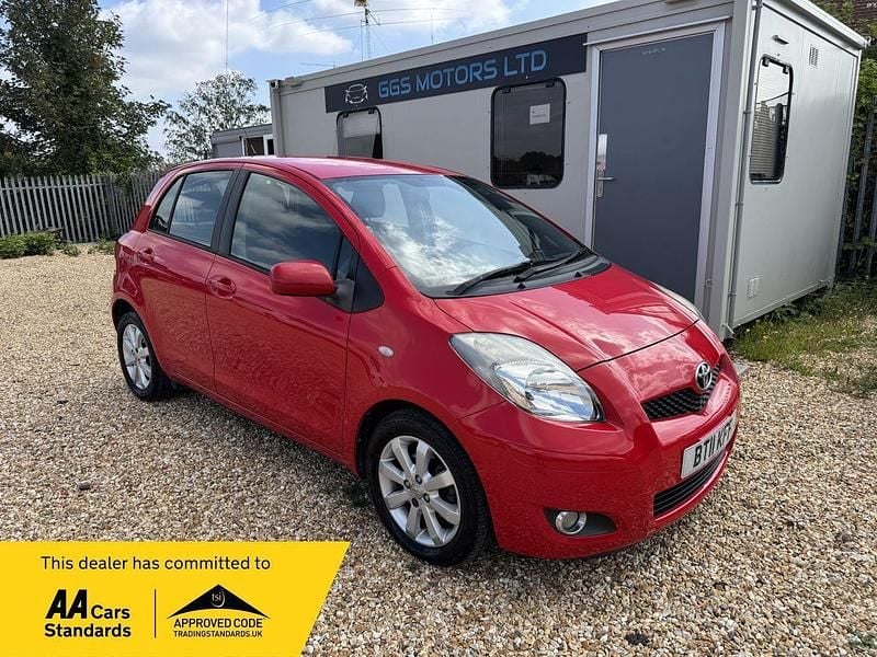 Red Used 2011 Toyota Yaris Hatchback | £4,195 (Fair price) - Image 1/3
