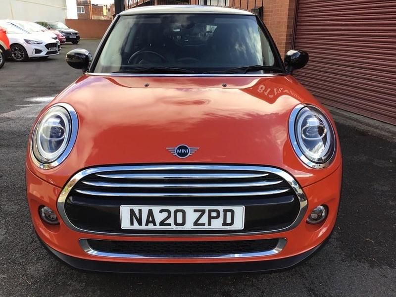 Used Mini Cooper Exclusive 2020 Orange Hatchback