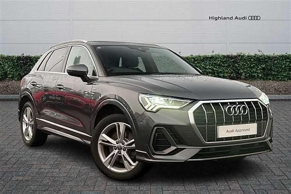 Grey Used 2020 Audi Q3 S-Line SUV | £23,995 (Fair price) - Image 1/4
