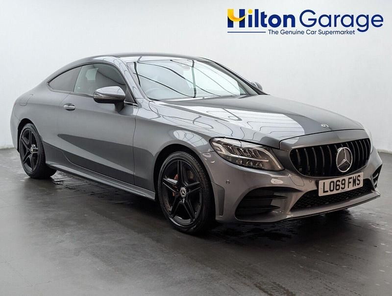 Grey Used 2019 Mercedes C200 AMG line Coupe | £16,550 (Fair price) - Image 1/4