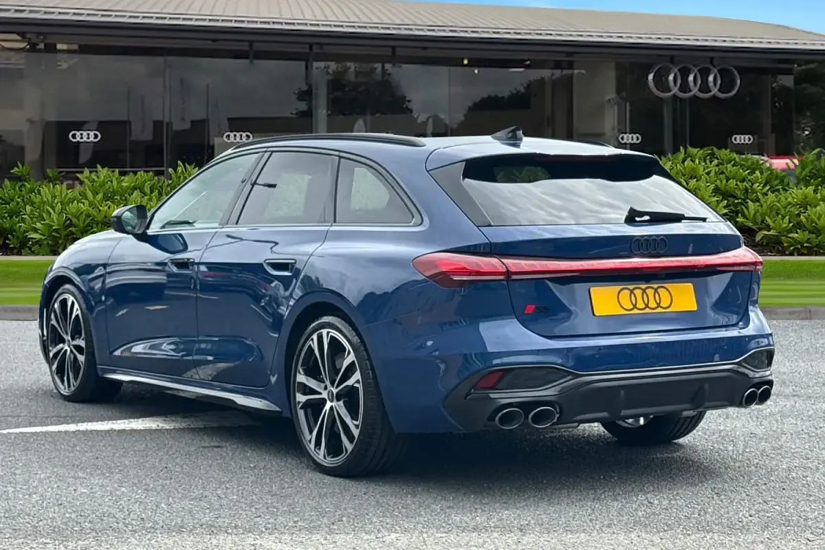 New Audi S5 Black Edition 2026 Blue Estate