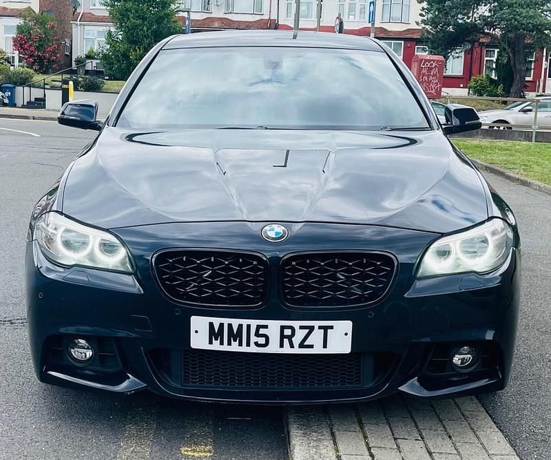 Black Used 2015 BMW 520 M Sport Sedan | £8,995 (Super price) - Image 1/4