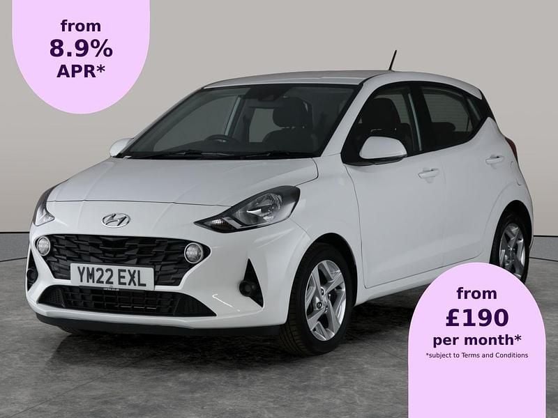 White Used 2022 Hyundai i10 SE Hatchback | £13,644 (Fair price) - Image 1/2