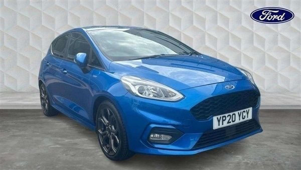 Blue Used 2020 Ford Fiesta ST-Line Hatchback | £9,995 (Fair price) - Image 1/4