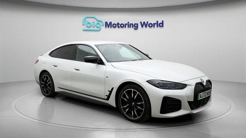 Used BMW i4 M Sport 400 kW (544 HP) 2022 White Sedan