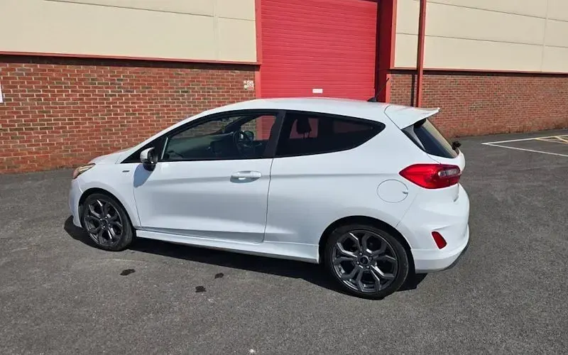Used Ford Fiesta ST-Line 125 HP (91 kW) 2018 White Hatchback
