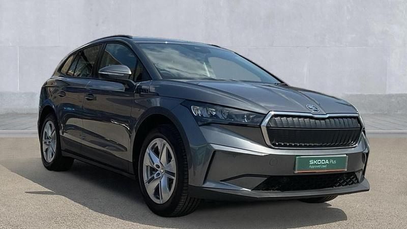 Graphite grey metallic New 2025 Skoda Enyaq iV SUV | £25,490 - Image 1/4