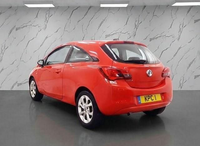 Used Vauxhall Corsa drive 70 HP (51 kW) 2015 Red Hatchback