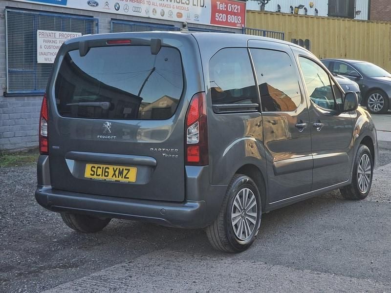 Used Peugeot Partner Tepee Active 2016 Grey MPV