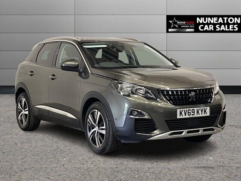 Grey Used 2019 Peugeot 3008 Allure SUV | £15,500 (Fair price) - Image 1/4