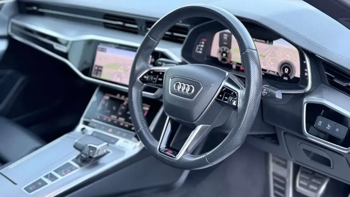 Used Audi A6 S-Line 204 HP (150 kW) 2018 Black Sedan