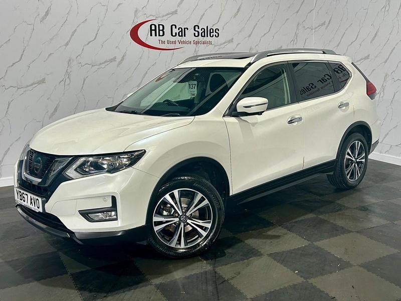 White Used 2017 Nissan X-Trail N-Connecta SUV | £8,299 (A bit pricey) - Image 1/3