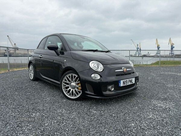 Black Used 2013 Abarth 500C Turismo Cabriolet | £5,499 (Good price) - Image 1/4