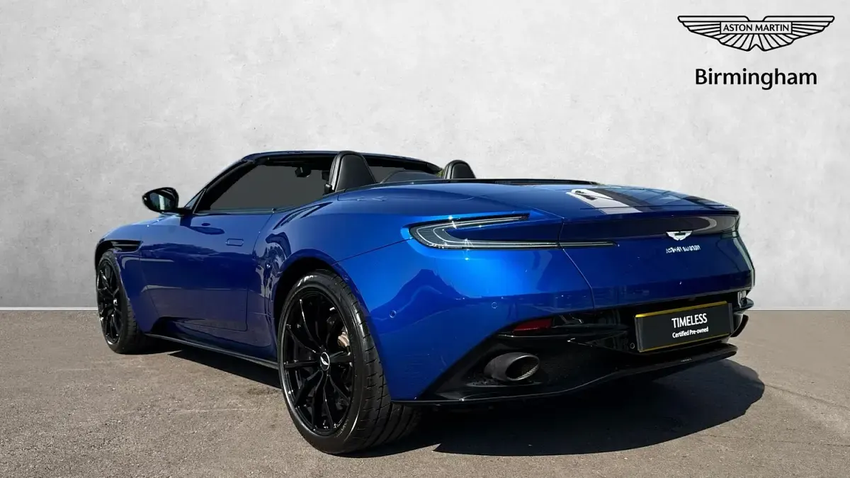 Used Aston Martin DB11 503 HP (369 kW) 2020 Blue Cabriolet