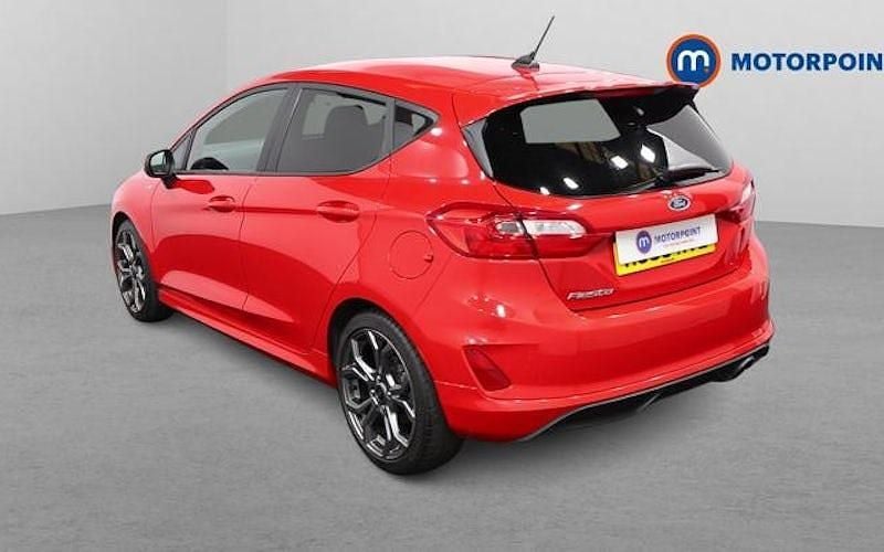 Used Ford Fiesta ST-Line 101 HP (74 kW) 2019 Red Hatchback