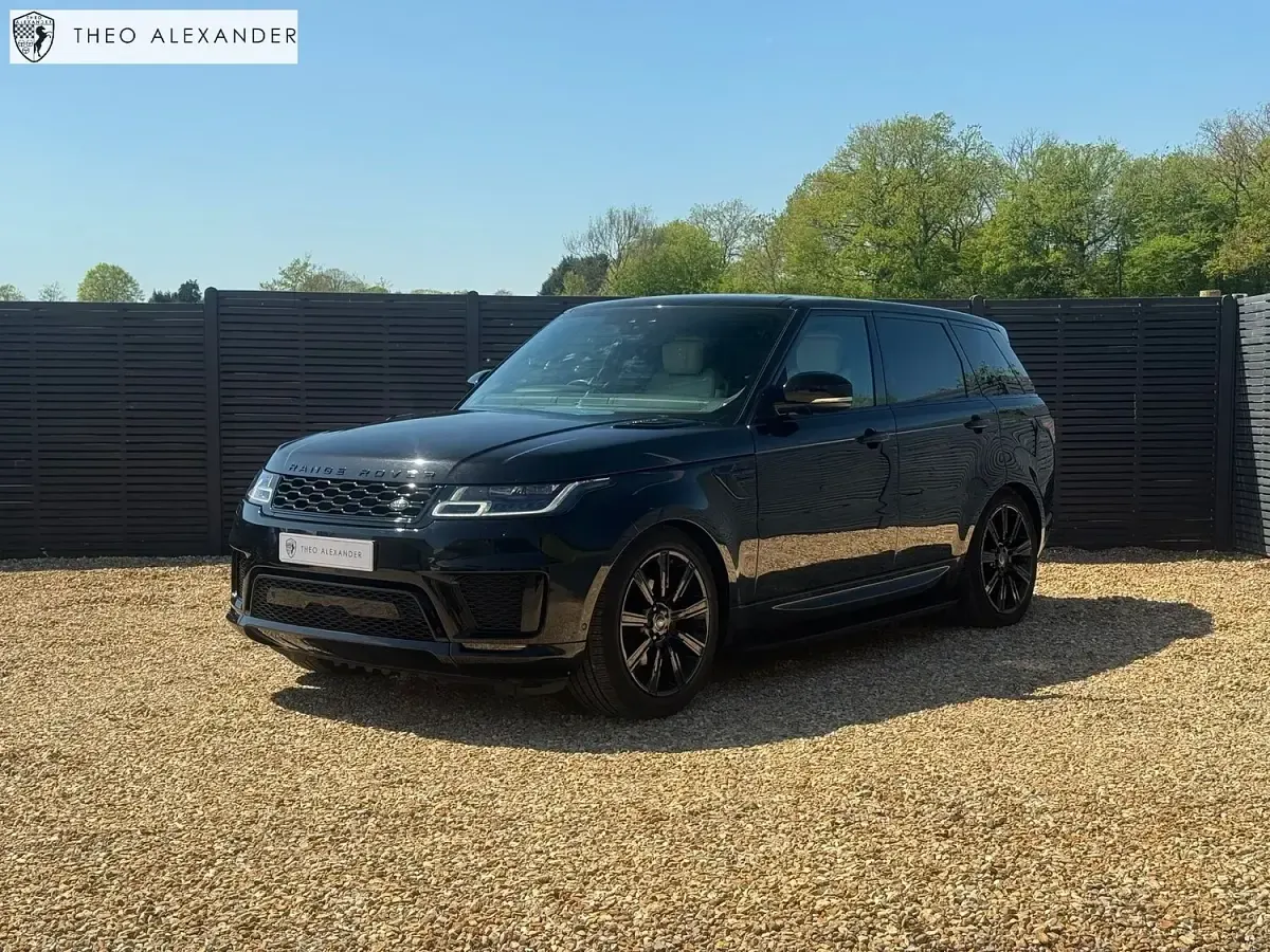 Używany Land Rover Range Rover Sport Autobiography Dynamic 2018 Czarny SUV