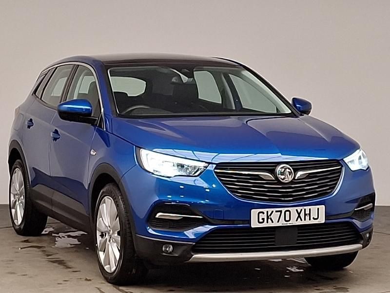 Used Vauxhall Grandland X Elite 130 HP (95 kW) 2020 Blue SUV