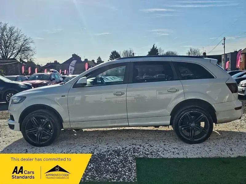 Used Audi Q7 S-line plus 245 HP (180 kW) 2013 White SUV