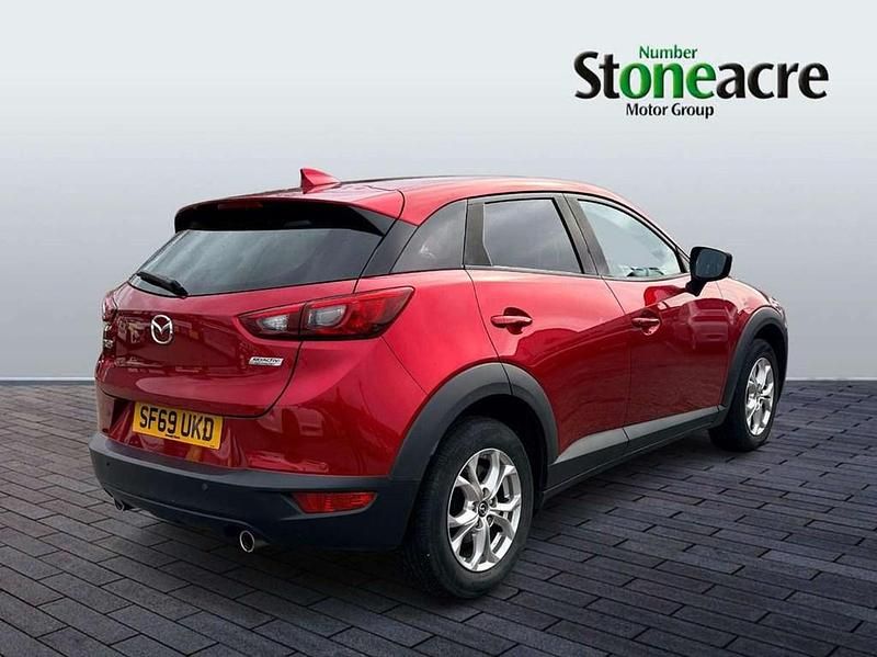 Gebraucht Mazda CX-3 121 PS (88 kW) 2019 Rot SUV