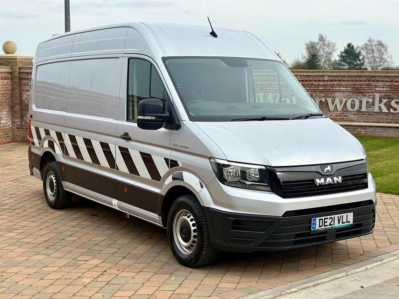 Used MAN TGE 2021 Silver Van
