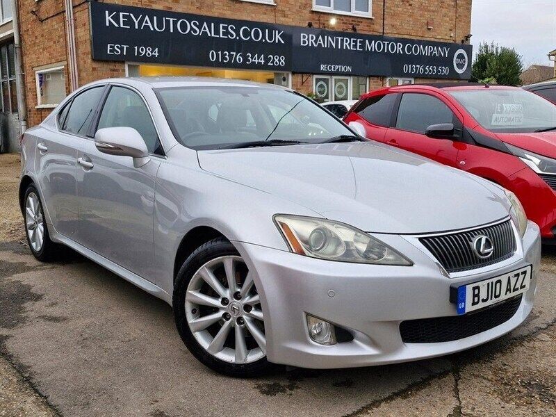 Silver Used 2010 Lexus IS250 Sedan | £8,495 (Expensive) - Image 1/4