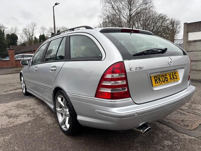 Used Mercedes C230 Sport Edition 204 HP (150 kW) 2006 Silver Estate
