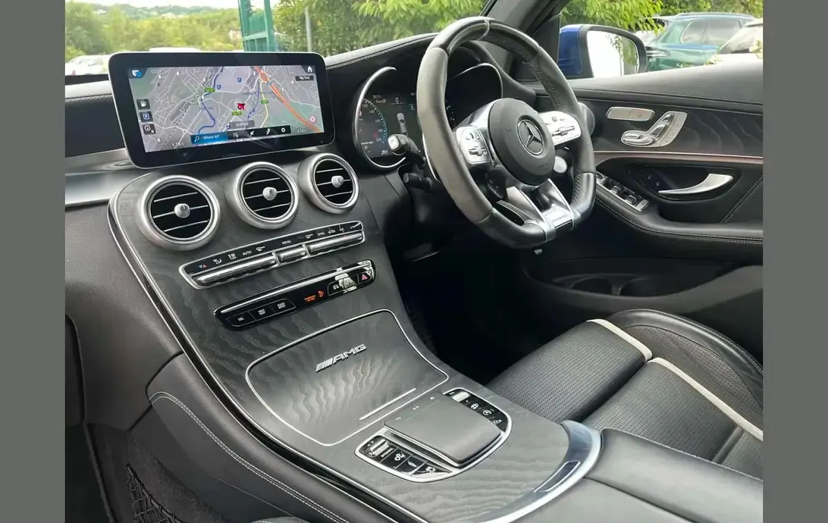 Used Mercedes GLC63 AMG Premium Plus 502 HP (369 kW) 2021 Blue SUV