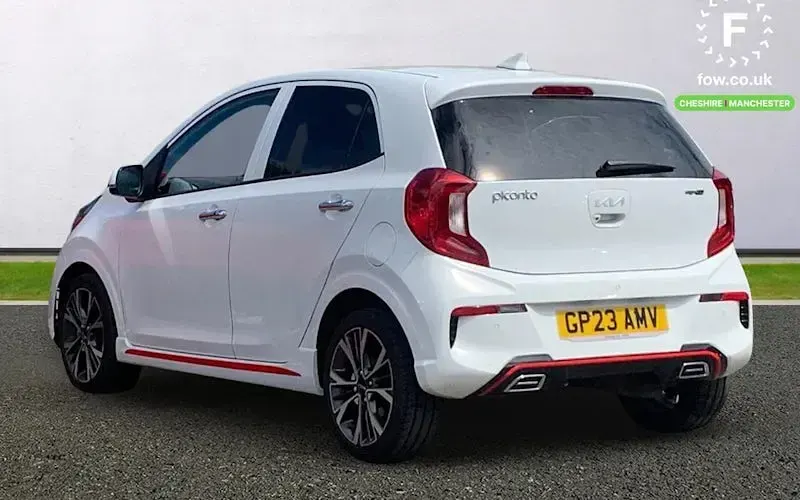 Used Kia Picanto GT-Line S 101 HP (74 kW) 2023 White Hatchback
