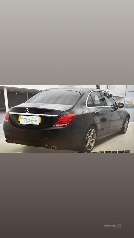 Used Mercedes C250 AMG Line Premium 2014 Black Sedan