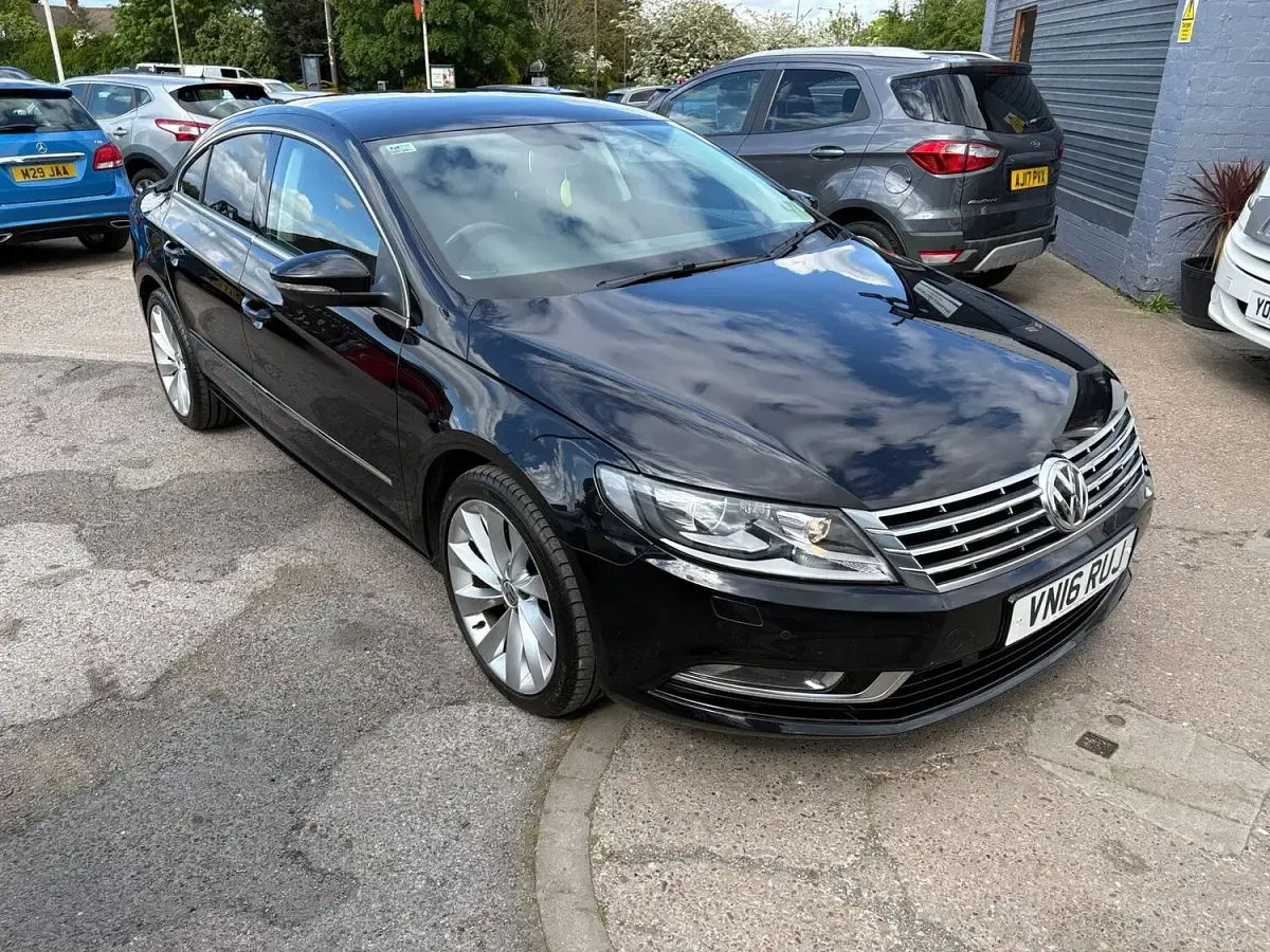 Used VW CC GT 150 HP (110 kW) 2016 Black Sedan