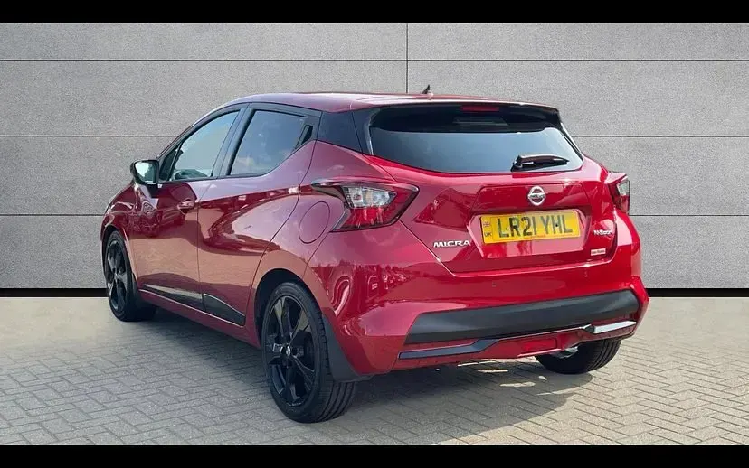 Used Nissan Micra 91 HP (66 kW) 2021 Red Hatchback