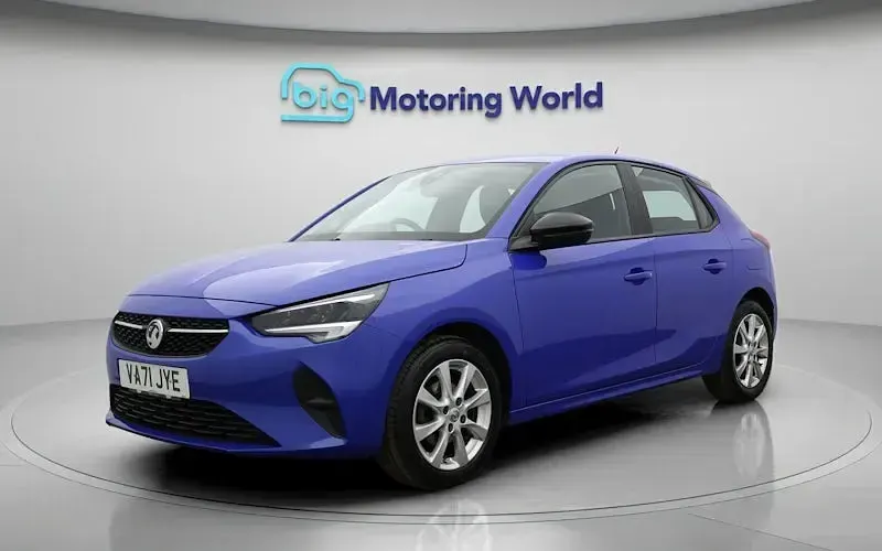 Used Vauxhall Corsa Edition 75 HP (55 kW) 2022 Blue Hatchback